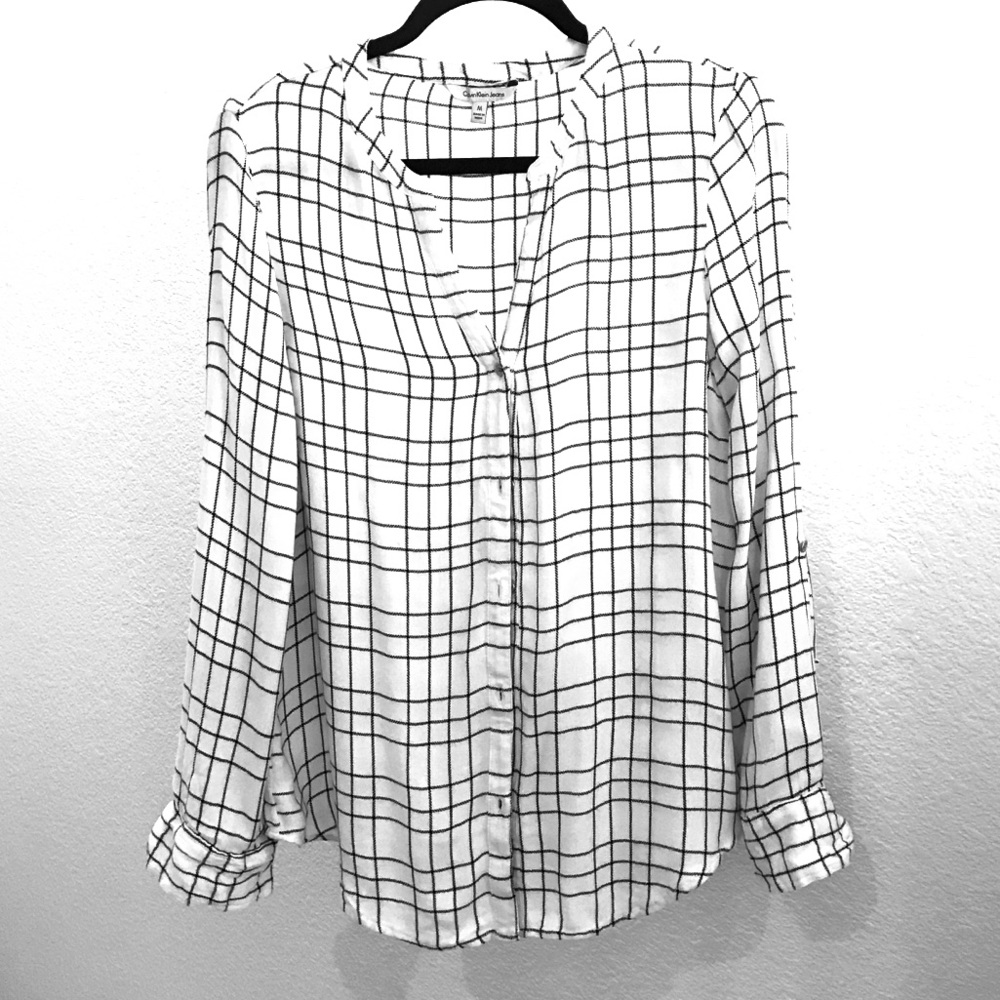 Calvin Klein Jeans Flannel Shirt. NWT